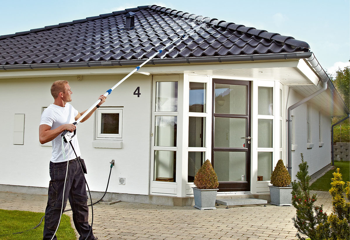 Καθαριστικό Nilfisk για κεραμίδια και στέγες